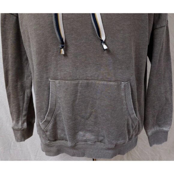 BKE Buckle Mens Medium Grey Stretch Lightweight Drawstring Roo Pocket Hoodie - Picture 3 of 10